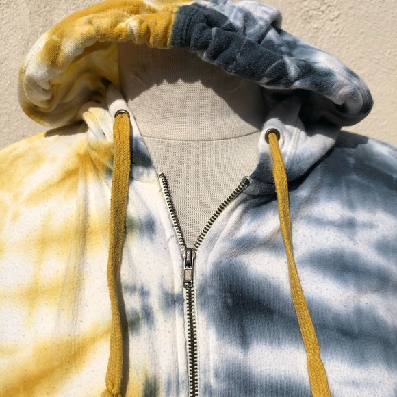 Choppers- Womens hoodie w logo tie dye pattern - Picture 4 of 5